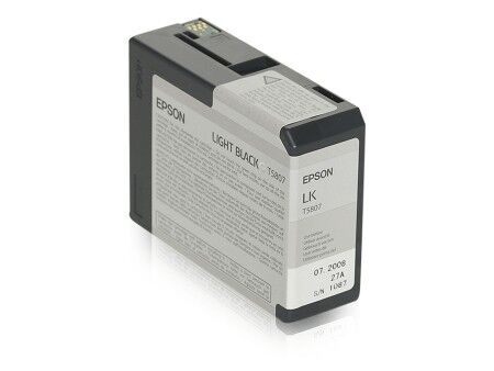 Oryginalny Wkład Atramentowy Epson C13T580700 Czarny