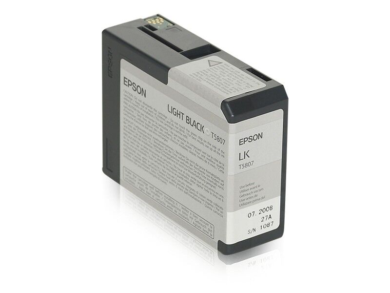 Oryginalny Wkład Atramentowy Epson C13T580700 Czarny