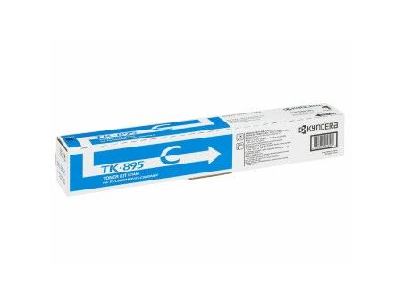 Toner Oryginalny Kyocera TK-895C Czarny Turkusowy