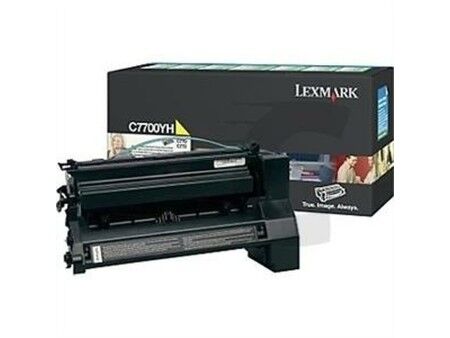 Toner Lexmark C7700YH Żółty