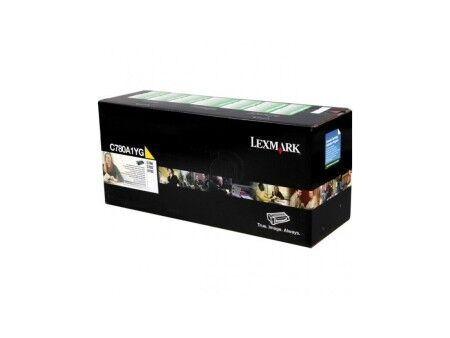 Toner Lexmark C780A1YG Żółty