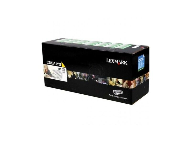 Toner Lexmark C780A1YG Żółty