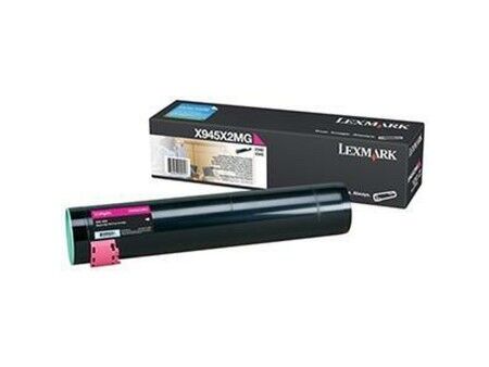 Toner Oryginalny Lexmark X945X2MG Czarny Magenta