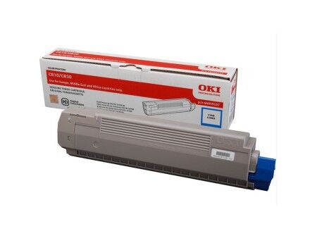 Toner Oryginalny OKI 44059107 Turkusowy