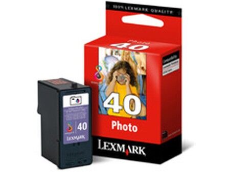 Oryginalny Wkład Atramentowy Lexmark Z1520 Niebieski Czarny