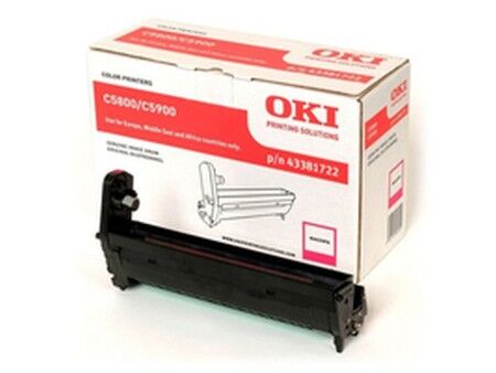 Toner OKI 43381722 Czarny Magenta