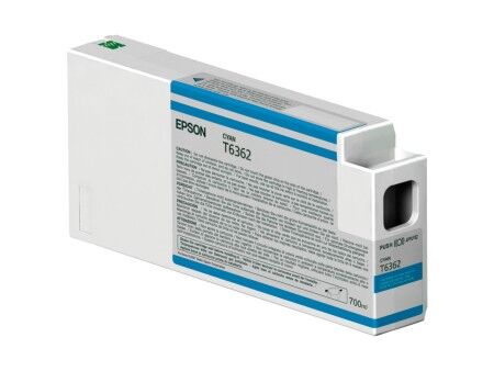 Oryginalny Wkład Atramentowy Epson C13T636200 Turkusowy