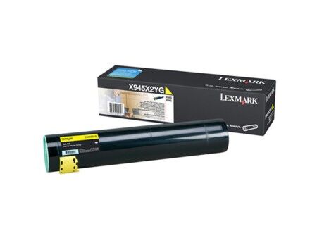 Toner Lexmark X-940/x-945 Żółty Czarny