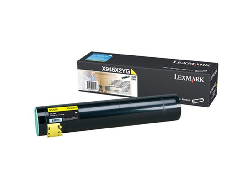 Toner Lexmark X-940/x-945 Żółty Czarny