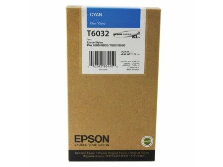 Oryginalny Wkład Atramentowy Epson GF Stylus Pro 7880/9880 Turkusowy