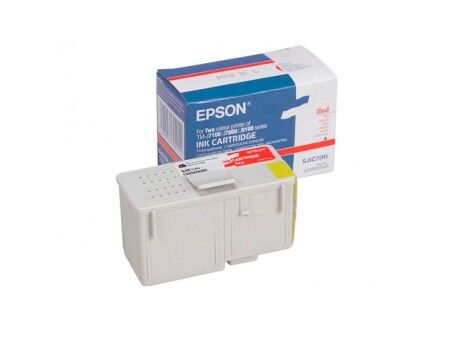 Oryginalny Wkład Atramentowy Epson TM-J 7100/7600 Czerwony