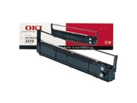 Laminowana Taśma do Drukarki Etykiet OKI ML-3410 Czarny