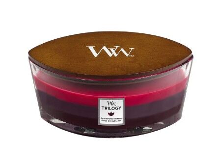 Świeczka Zapachowa Woodwick Trilogy Ellipse Sun Ripened Berries