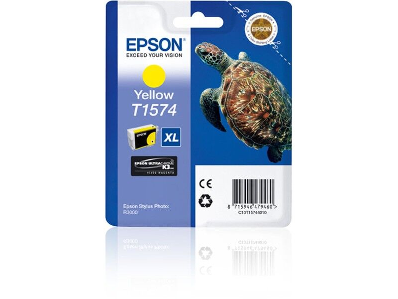 Oryginalny Wkład Atramentowy Epson C13T15744010 Żółty
