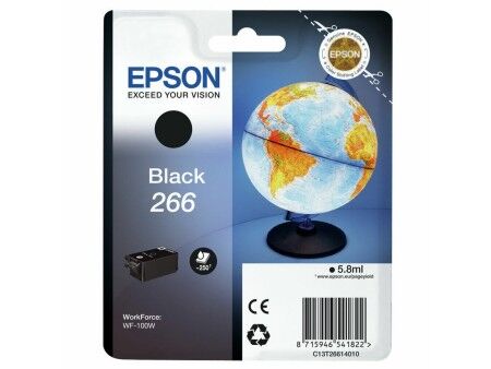 Oryginalny Wkład Atramentowy Epson C13T26614010 WF-100W Czarny