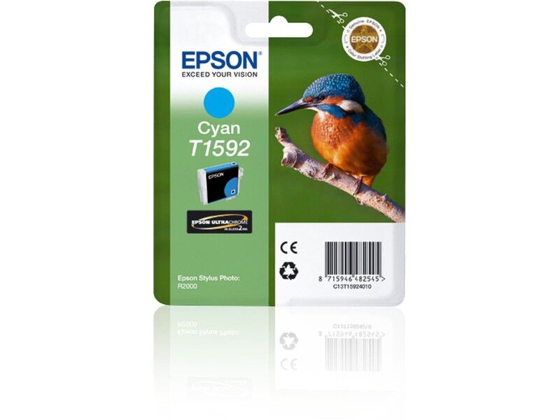 Oryginalny Wkład Atramentowy Epson Stylus Photo R2000 Niebieski Turkusowy