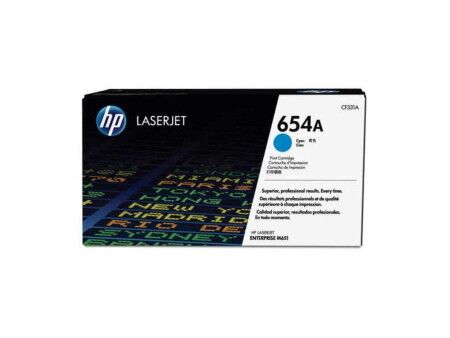 Toner Oryginalny HP 654A Turkusowy