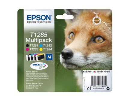 Oryginalny Wkład Atramentowy Epson T1285 Turkusowy