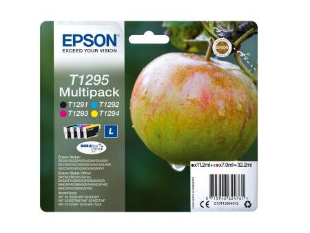 Oryginalny Wkład Atramentowy Epson T1295 Czarny