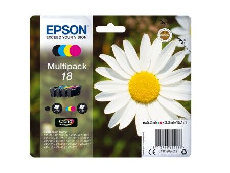 Oryginalny Wkład Atramentowy Epson 44574302 Czarny