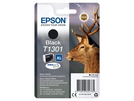 Oryginalny Wkład Atramentowy Epson C13T13014012 Czarny