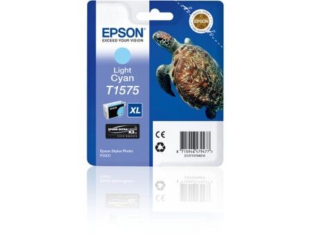 Oryginalny Wkład Atramentowy Epson C13T15754010 Niebieski Turkusowy