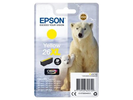 Oryginalny Wkład Atramentowy Epson 235M200 Żółty