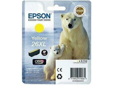 Oryginalny Wkład Atramentowy Epson 235M200 Żółty