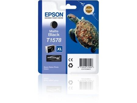Oryginalny Wkład Atramentowy Epson C13T15784010 Czarny Czarny matowy