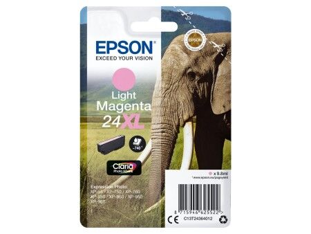 Oryginalny Wkład Atramentowy Epson C13T24364012 Jasnopurpurowy