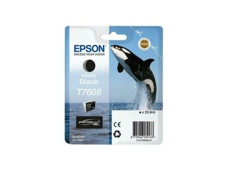 Oryginalny Wkład Atramentowy Epson C13T76084N10 Wielokolorowy Czarny matowy