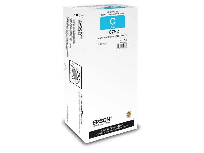Oryginalny Wkład Atramentowy Epson C13T878240 Turkusowy