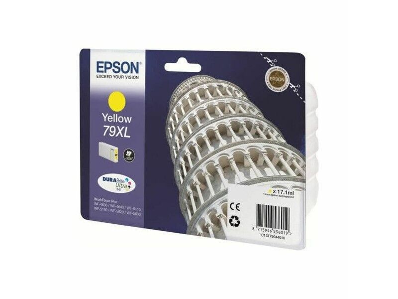 Oryginalny Wkład Atramentowy Epson 79XL Żółty