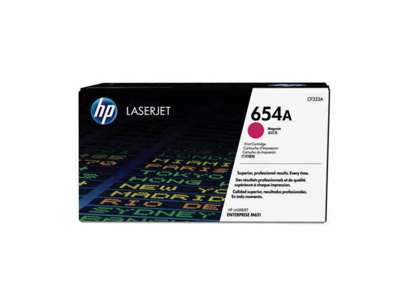 Toner Oryginalny HP 654A Magenta