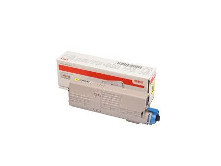 Toner Oryginalny OKI 46490605 Żółty Czarny
