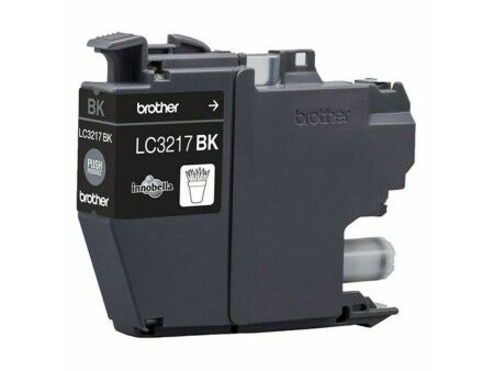 Oryginalny Wkład Atramentowy Brother LC-3217BK Czarny