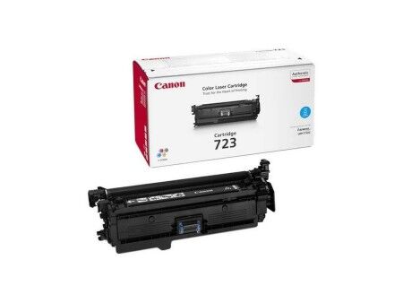 Toner Oryginalny Canon 723C Czarny Turkusowy