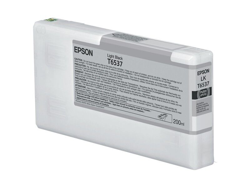 Oryginalny Wkład Atramentowy Epson C13T653700 Szary