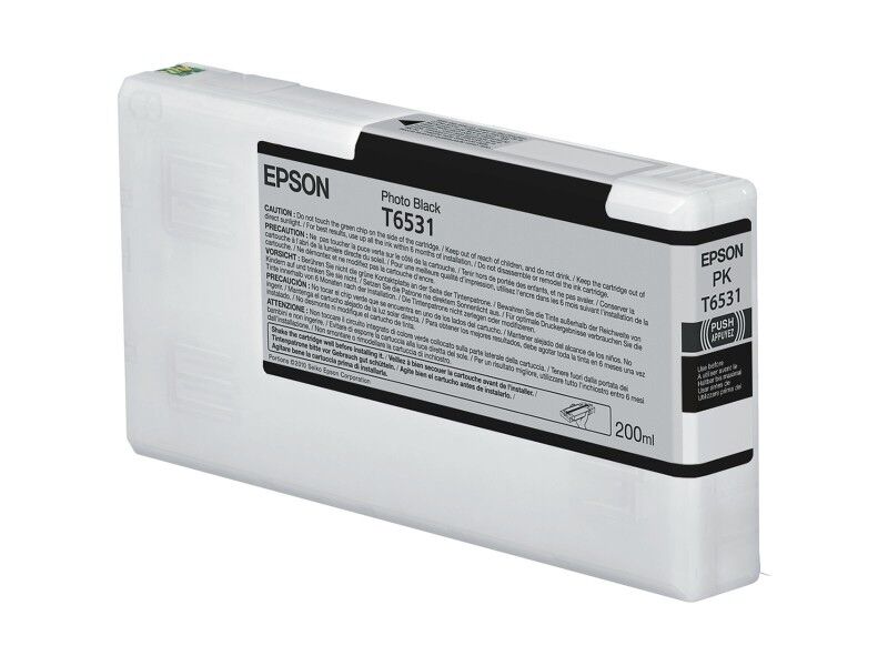 Oryginalny Wkład Atramentowy Epson C13T653100 Czarny