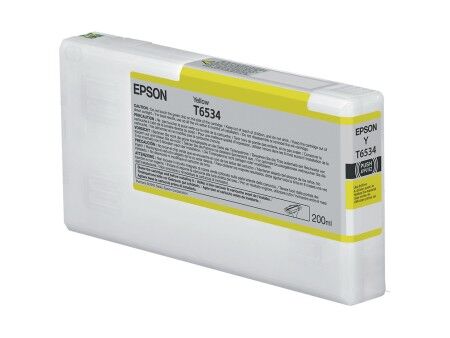 Oryginalny Wkład Atramentowy Epson C13T653400 Żółty