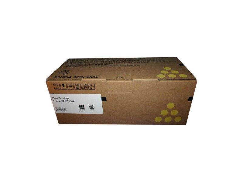 Toner Oryginalny Ricoh SP C310HE Żółty Czarny