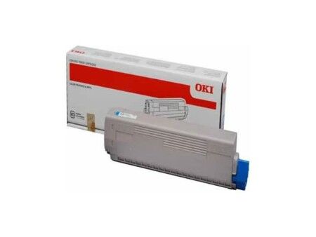 Toner Oryginalny OKI 44844615 Czarny Turkusowy