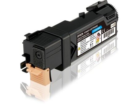 Toner Oryginalny Epson Cartucho de tóner cian 2.5k Czarny Turkusowy