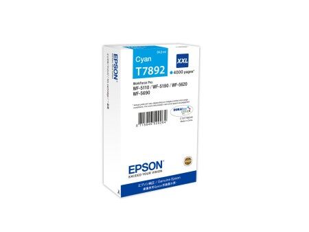 Oryginalny Wkład Atramentowy Epson T789240 Turkusowy