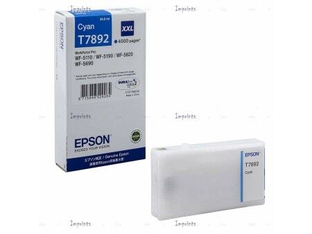Oryginalny Wkład Atramentowy Epson T789240 Turkusowy