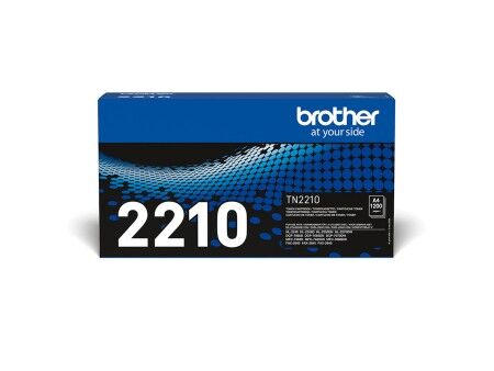 Toner Oryginalny Brother TN-2210 Czarny Wielokolorowy