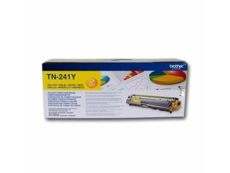 Toner Oryginalny Brother TN-241Y Żółty Czarny
