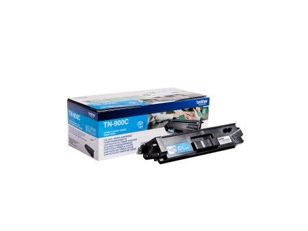Toner Oryginalny Brother TN-900C Niebieski Czarny Turkusowy