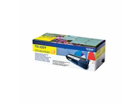 Toner Oryginalny Brother TN-320Y Żółty