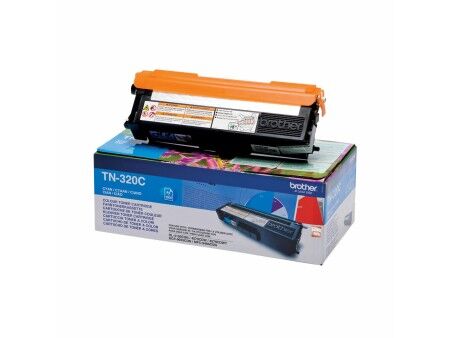 Toner Oryginalny Brother TN-320C Niebieski Turkusowy